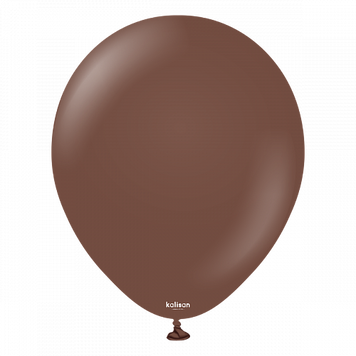 Латексна кулька Kalisan 12&rdquo; Коричнева (Chocolate Brown) (100 шт)