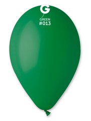 Латексна кулька Gemar 10" Пастель Темно-Зелений #13 (100 шт)