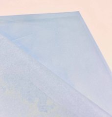 Бумага тишью бледно-голубой (70*50см) 25 листов