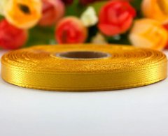 Стрічка атласна золота 6 мм