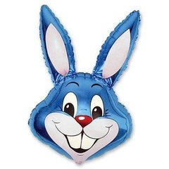 Фольгированный шар Flexmetal Мини фигура кролик синий