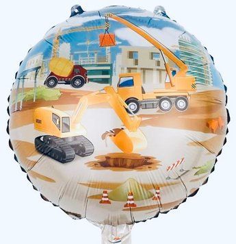 Фольгована кулька 18&rdquo; круг будівельна техніка Китай