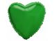 Фольгированный шар Flexmetal 9” Сердце пастель зеленое - 2