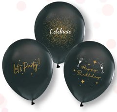 Латексна кулька Balonevi 12 "CELEBRATE" (50 шт)