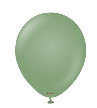 Латексна кулька Kalisan Ретро Евкаліпт, (Retro Eucalyptus) 24" (60см) 1 шт