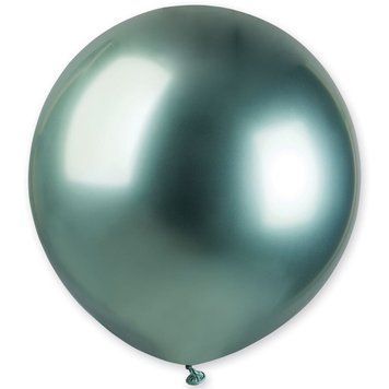 Латексна кулька Gemar 19&rdquo; Хром Зелений / Shiny Green (1 шт)