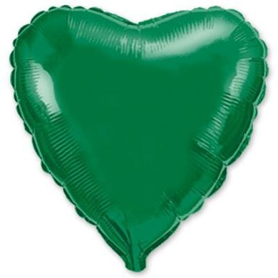 Фольгована кулька Flexmetal 18" Cердце Зелене
