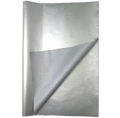 Бумага тишь серебро (70 * 50см) 25 листов