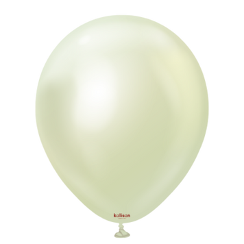 Латексна кулька Kalisan 18" (48см) Зелене Золото / Mirror Green Gold