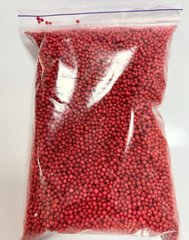 Пенопластовые шарики Красные 1000 мл