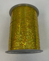 Стрічка голограма золото (150м)