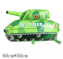 Фольгована кулька Велика фігура танк tiger (68см) (Китай)