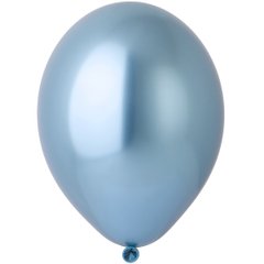 Латексный шар Belbal 12" В105/605 Хром Синий / Glossy Blue (1 шт)