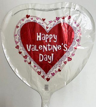 Фольгована кулька Anagram 18&rdquo; серце Happy valentine day