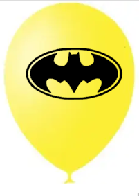 Наклейка Эмблема Бэтмена (30х30см) + монтажка
