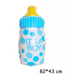 Фольгированный шар Большая фигура бутылочка для мальчика (Китай)