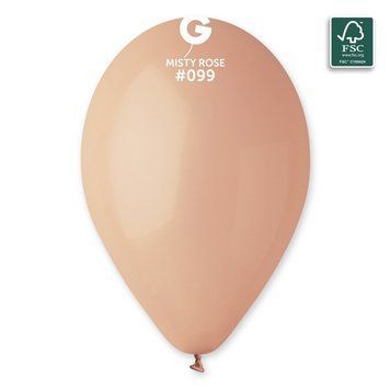 Латексный шар Gemar 12&rdquo; Туманная Роза #099 (100 шт)
