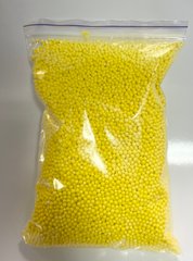 Пенопластовые шарики желтые (1000 мл)