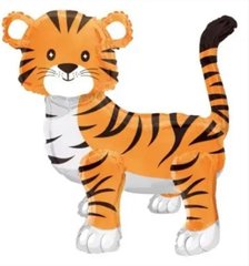 Фольгована Кулька Стояча фігура Тигр 70 см (Китай)