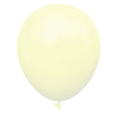 Латексна кулька Kalisan 5” Жовтий Макарун / Yellow Мacaron (100 шт)