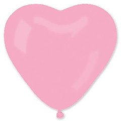 Латексный шар Gemar 6" Сердце Пастель Розовое #57 (100 шт)