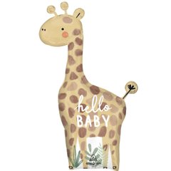 Фольгированный шар Anagram Большая фигура Жираф Jungle Baby