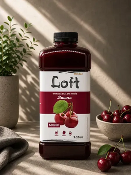 Концентрат напитка Вишня Loft 1150 г для лимонадов и Bubble Tea