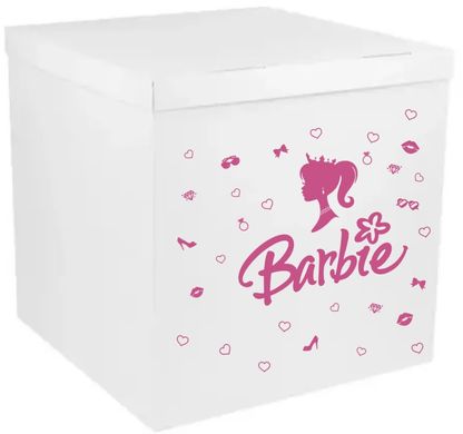 Наклейка Barbie на коробку (30х40см) + монтажка