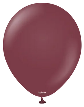 Латексный шар Kalisan 12&rdquo; Бургундия (Burgundy) (1 шт)