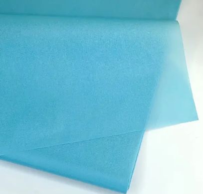 Папір тішью світло-блакитний (70*50см) 500 листів