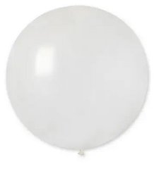 Латексна кулька Китай 36” Пастель Білий (1 шт)
