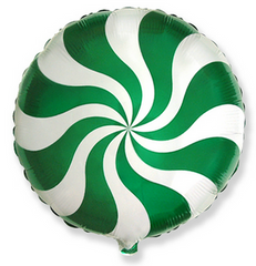 Фольгована кулька Flexmetal 18" Льодяник Зелений