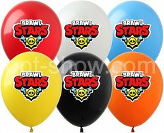 Латексный шар Art Show 12" BS-2 Brawl Stars-10 Полноцвет (1 ст) (100 шт)