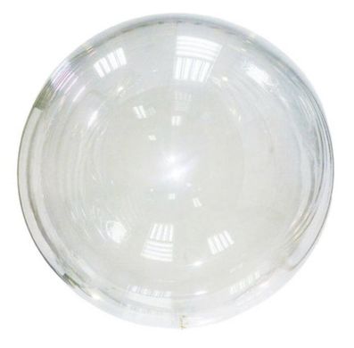 Воздушный шар Сфера Bubbles (баблс) прозрачная 18” (45 см) в синей упаковке, растянутый (Китай)