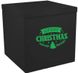Наклейка Merry Christmas Ялинки та роги на коробку НР (30х42 см) + монтажка - 2