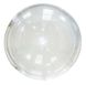 Воздушный шар Сфера Bubbles (баблс) прозрачная 18” (45 см) в синей упаковке, растянутый (Китай) - 3