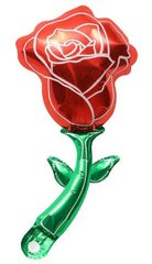 Фольгована кулька Міні фігура Троянда 37х19 см (Китай)