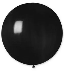 Латексный шар Китай 36” Пастель Чёрный (1 шт)