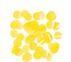 Конфетті Кружочки 23 мм Жовтий (50 г)