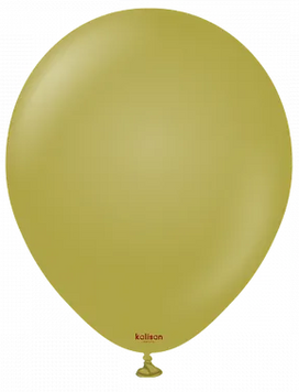 Латексный шар Kalisan 12&rdquo; Оливка (Olive) (1 шт)