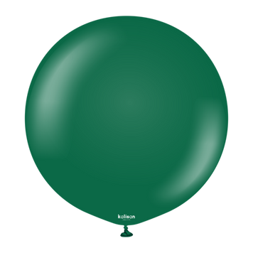 Латексный шарик 36" Kalisan Пастель Изумрудный, (Standard Dark Green) 91 см (1 шт)