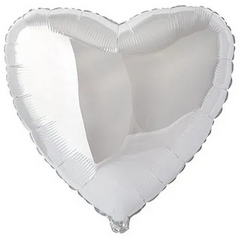 Фольгированный шар Flexmetal 32″ Сердце Серебро