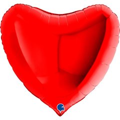 Фольгированный шар Grabo 36” Сердце Красное