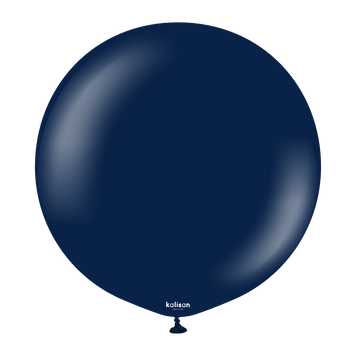 Латексный шарик 36" Kalisan Пастель Темно-синий NAVY, 36" 91 см (1 шт)