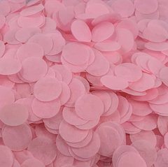 Конфетти Тишею 23 мм кружочек розовый (500 г)