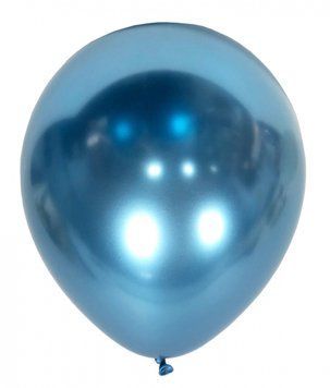 Латексна кулька Kalisan 5&rdquo; Хром Синій / Mirror Blue (100 шт)