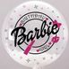 Наклейка Barbie Birthday Girl 2 кольори на 18”-20" (25х30см) + монтажка - 2