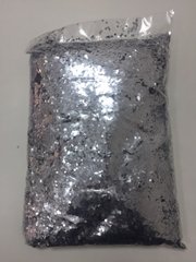 Конфетти мелкое серебро 1мм (чешуйки) (100 г)