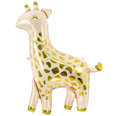Фольгированный шар PartyDeco Большая фигура УП Жирафа 80*102 см