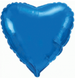 Фольгована кулька Flexmetal 9" Серце Синє - 2